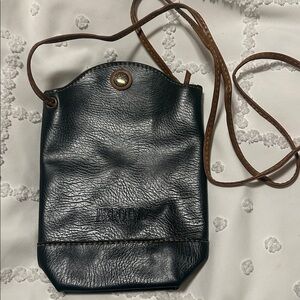Heroing small green leather crossbody bag. Good used condition